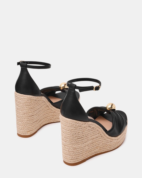 סטיב מאד - סנדלי אספידרל פלטפורמה TALIYA בשחור