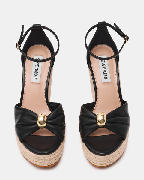 סטיב מאד - סנדלי אספידרל פלטפורמה TALIYA בשחור