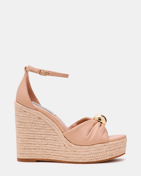 סטיב מאד - סנדלי אספידרל פלטפורמה TALIYA בגוון פודרה