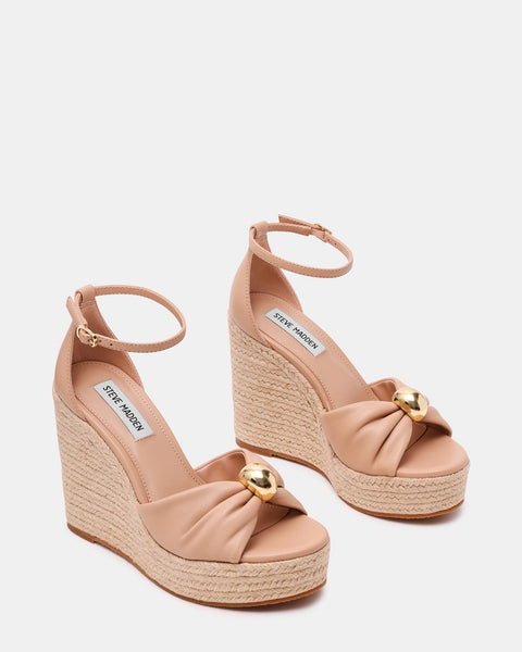 סטיב מאד - סנדלי אספידרל פלטפורמה TALIYA בגוון פודרה