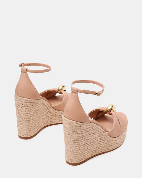 סטיב מאד - סנדלי אספידרל פלטפורמה TALIYA בגוון פודרה