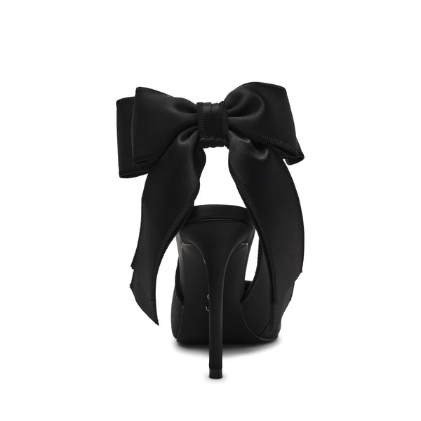 סטיב מאד - נעלי עקב סירה TEACUP בשחור