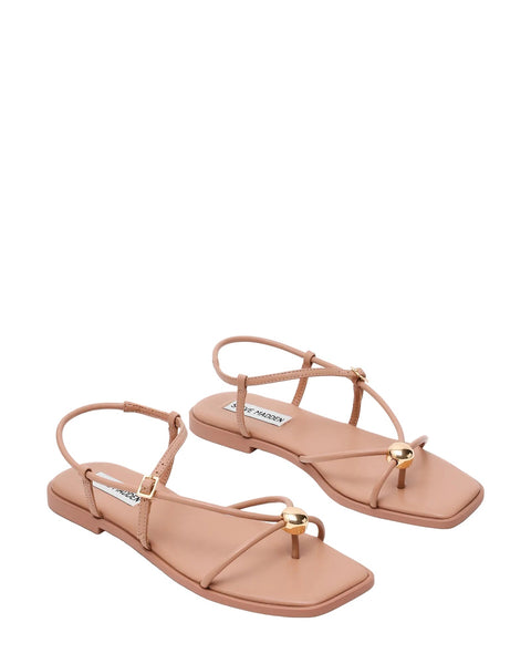 סטיב מאד - סנדלים שטוחים לנשים TIKI בקאמל