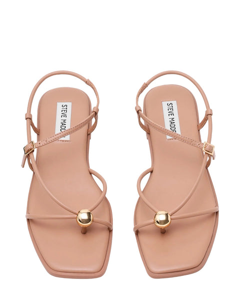 סטיב מאד - סנדלים שטוחים לנשים TIKI בקאמל