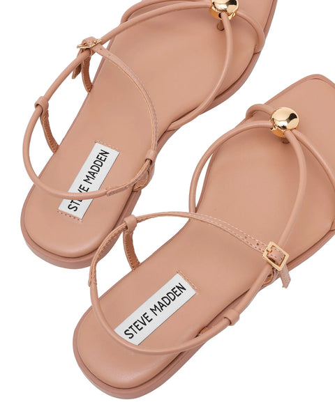 סטיב מאד - סנדלים שטוחים לנשים TIKI בקאמל