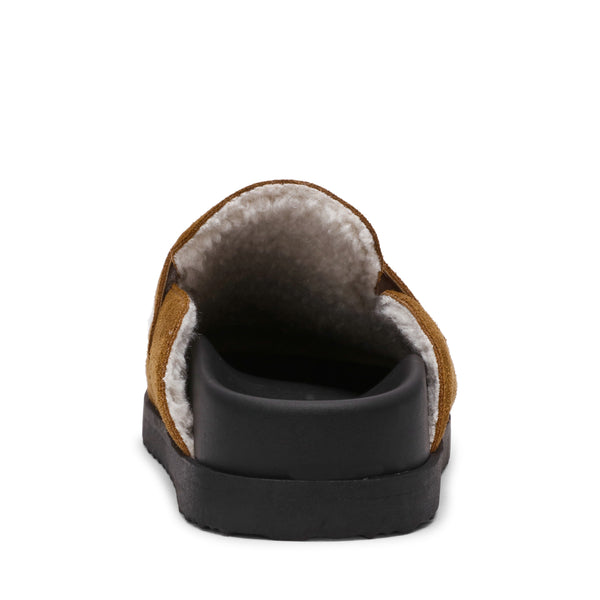 סטיב מאד - כפכפי מיולז שטוחים מזמש TOMLIN בקאמל