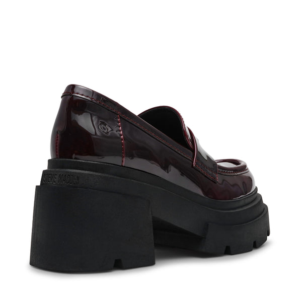 סטיב מאד - נעלי מוקסין לנשים TURNOUT בבורדו