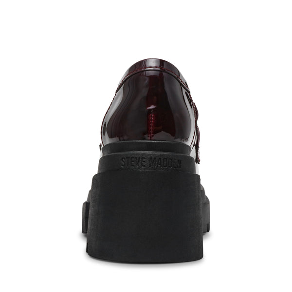 סטיב מאד - נעלי מוקסין לנשים TURNOUT בבורדו