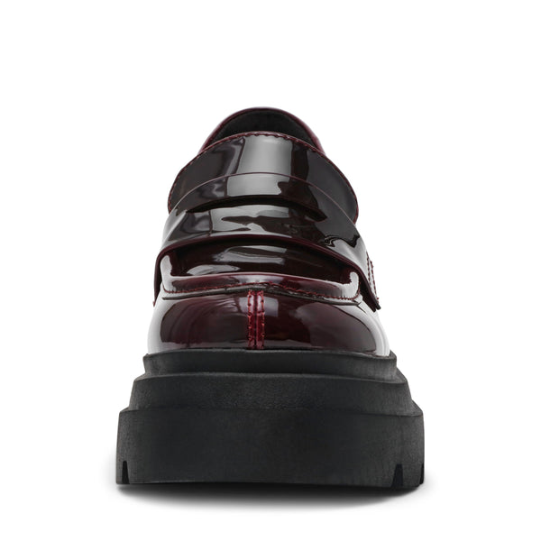 סטיב מאד - נעלי מוקסין לנשים TURNOUT בבורדו