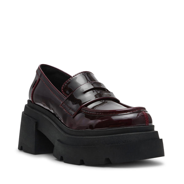 סטיב מאד - נעלי מוקסין לנשים TURNOUT בבורדו