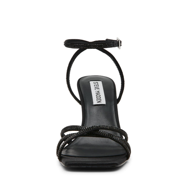 סטיב מאד - סנדלי עקב VOICEOVER בשחור משובץ