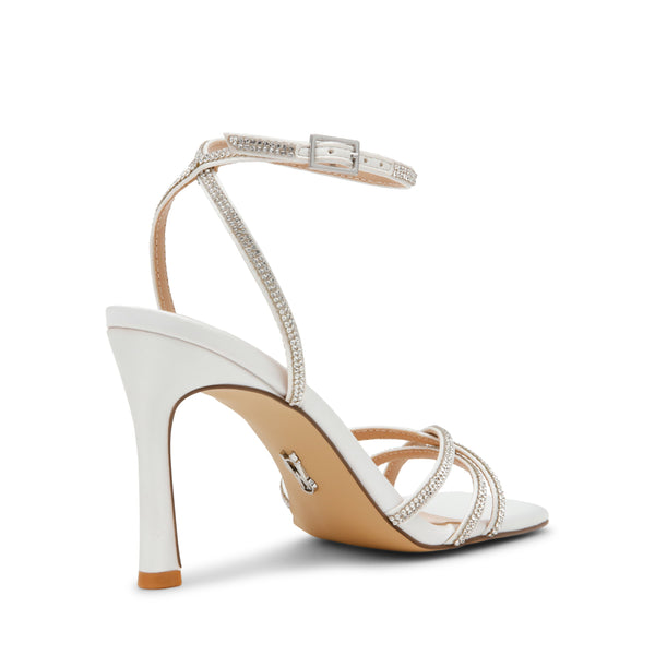 סטיב מאד - סנדלי עקב VOICEOVER בלבן פנינה משובץ