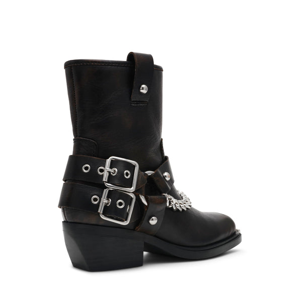 סטיב מאד - מגפוני בוקרים מעור לנשים VOID בשחור