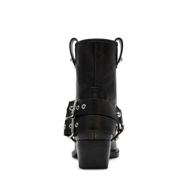 סטיב מאד - מגפוני בוקרים מעור לנשים VOID בשחור