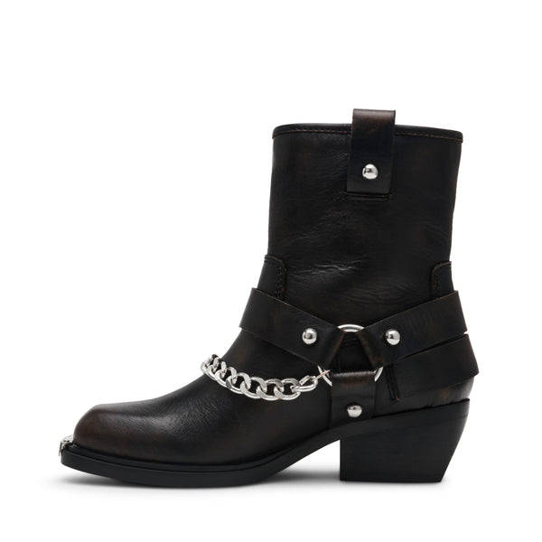 סטיב מאד - מגפוני בוקרים מעור לנשים VOID בשחור