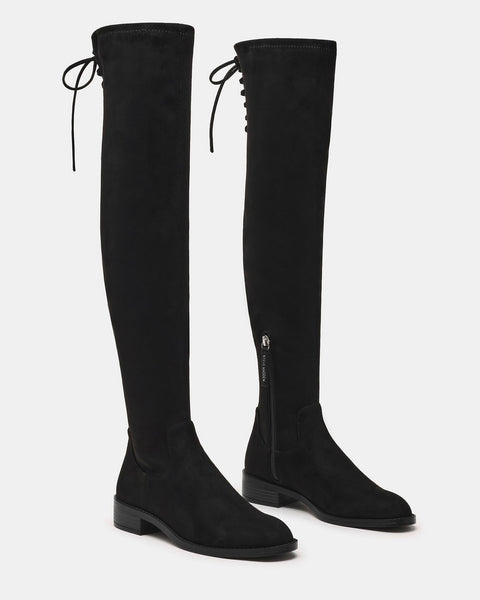 סטיב מאד - מגפיים מעל הברך XRAY בשחור