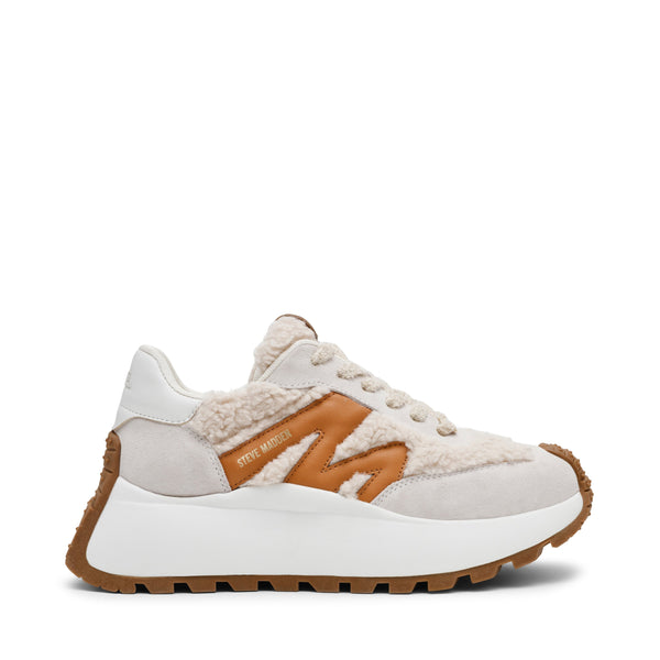 סטיב מאד - סניקרס לנשים דגם SUPERCAMPO-F בגוון אבן