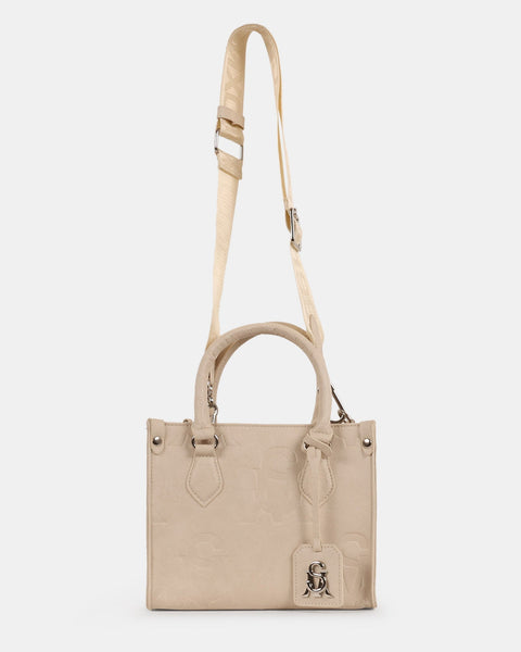 סטיב מאד - תיק צד לנשים BROLA-X בגוון אבן