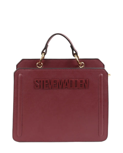 סטיב מאד - תיק צד לנשים BEVELYN בבורדו