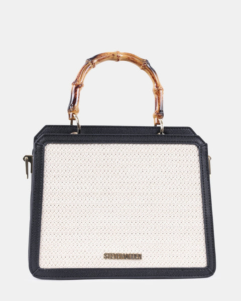 סטיב מאד - תיק צד לנשים BFLORENS בשחור קרם