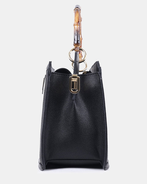 סטיב מאד - תיק צד לנשים BFLORENS בשחור קרם