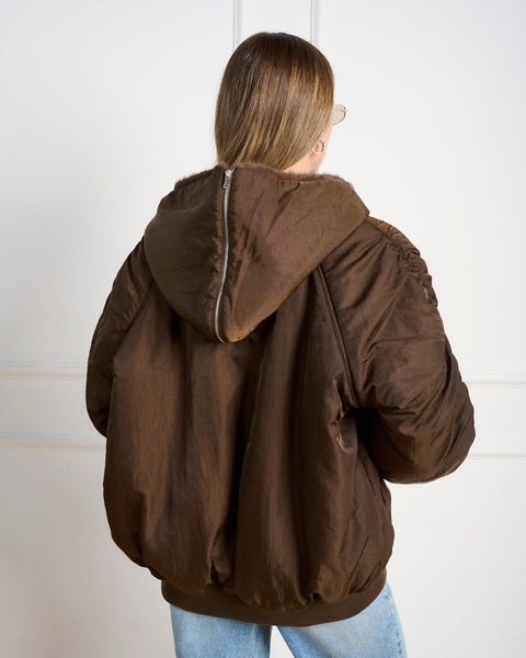 סטיב מאד - מעיל לנשים DIONNE בחום