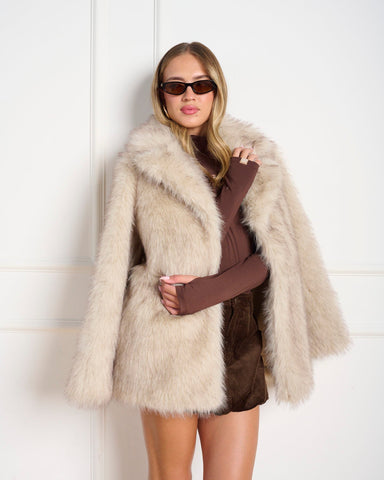 מעיל לנשים KINDRA-J בבז'