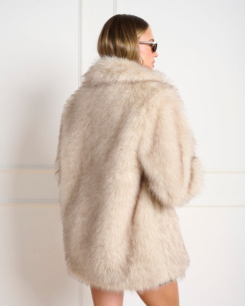 סטיב מאד - מעיל לנשים KINDRA-J בבז'