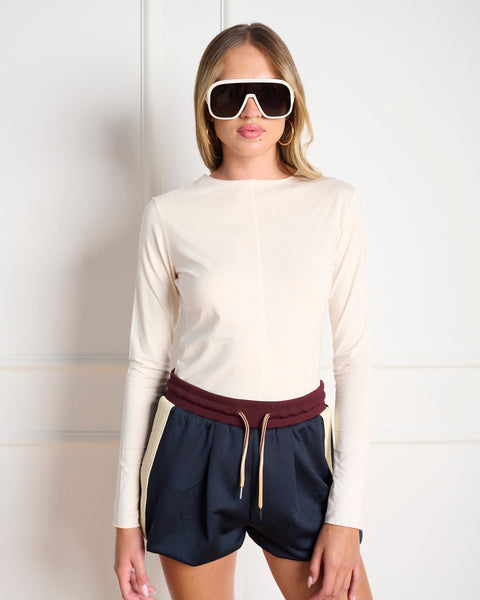 סטיב מאד - מכנסי שורטס בלון לנשים DAISY-S בכחול משולב