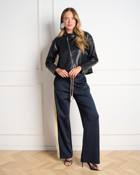 סטיב מאד - ג'קט דמוי עור לנשים JETT-J בשחור