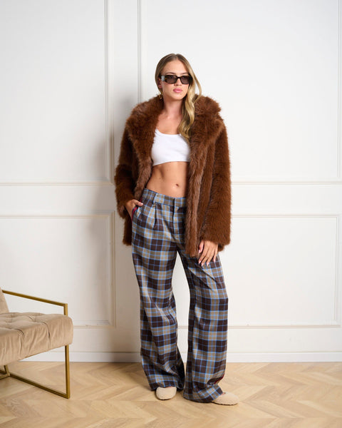 סטיב מאד - מעיל לנשים KINDRA-J בחום