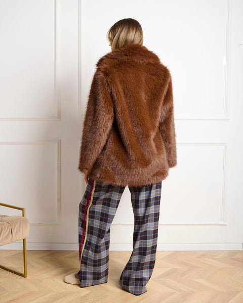 סטיב מאד - מעיל לנשים KINDRA-J בחום