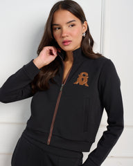 ג'קט ספורטיבי לנשים MEI-T בשחור