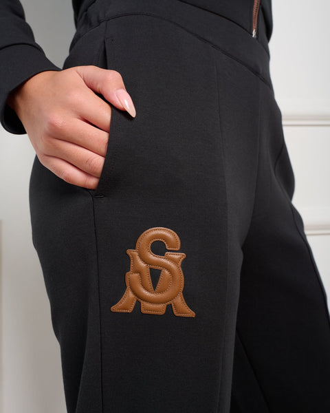 סטיב מאד - מכנסיים ארוכים לנשים MEI-P בשחור