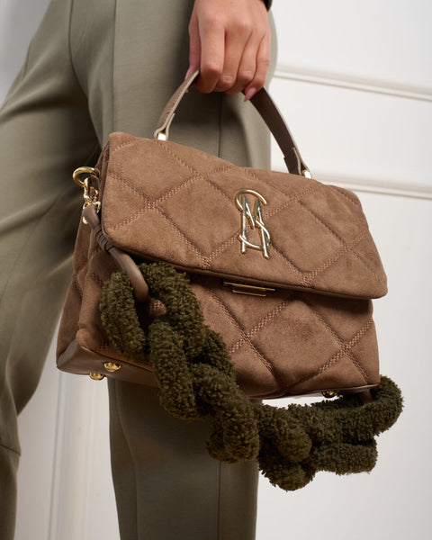 סטיב מאד - תיק צד לנשים BMIKKI-C בחום זהב