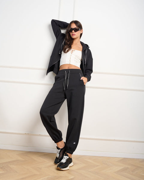 סטיב מאד - מכנסיים ארוכים לנשים KARINA-P בשחור