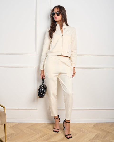 סטיב מאד - ג'קט ספורטיבי לנשים MEI-T בגוון קרם