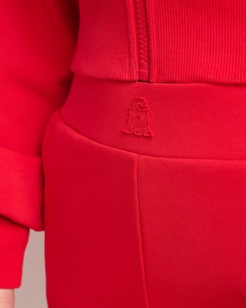 סטיב מאד - מכנסיים ארוכים לנשים MIRANDA-P באדום