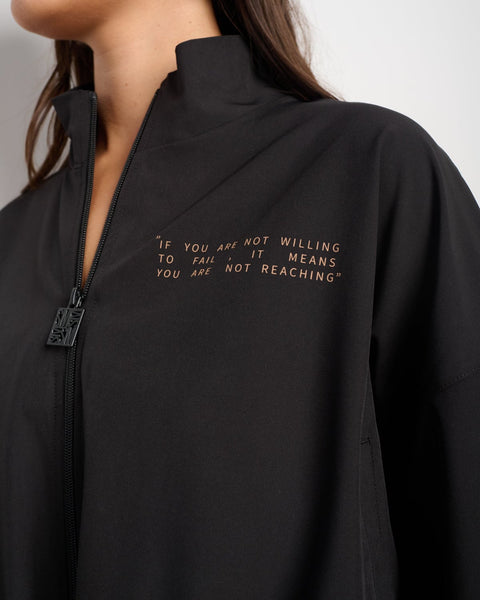 סטיב מאד - ג'קט בלון לנשים LEO-T בשחור