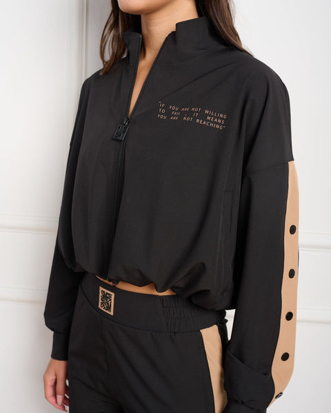 סטיב מאד - ג'קט בלון לנשים LEO-T בשחור