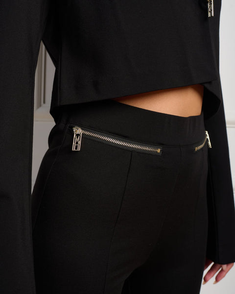 סטיב מאד - מכנסי פלייר לנשים DYLAN-P בשחור