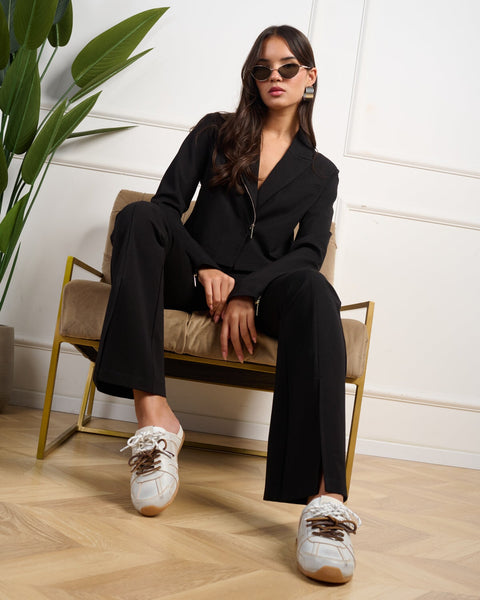 סטיב מאד - מכנסי פלייר לנשים DYLAN-P בשחור