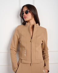 ג'קט ספורטיבי לנשים LUNA-T בחום