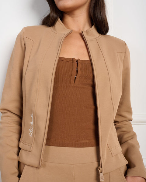 סטיב מאד - ג'קט ספורטיבי לנשים LUNA-T בחום