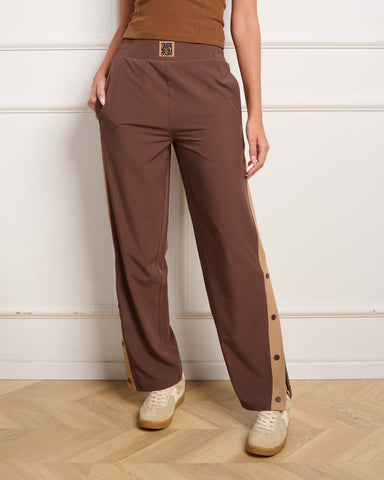 מכנסיים ספורטיביים לנשים LEO-P בחום