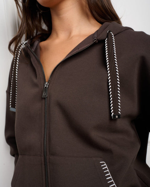 סטיב מאד - ג'קט קפוצ'ון לנשים KARINA-T בחום