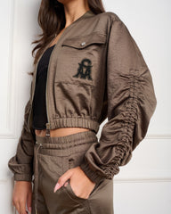 ג'קט בומבר לנשים MELANI-T בירוק