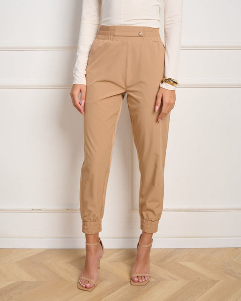 סטיב מאד - מכנסיים ארוכים לנשים PIPPA-P בקאמל
