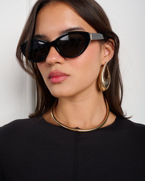 סטיב מאד - חולצה ארוכה לנשים COLA בשחור