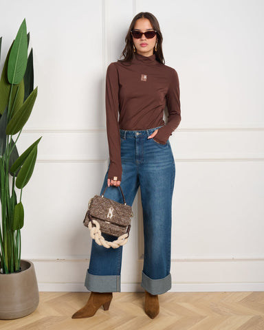 מכנסי ג'ינס לנשים ROMONA בכחול